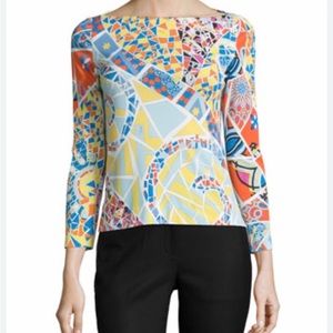 Vintage Emilio Pucci floral top
